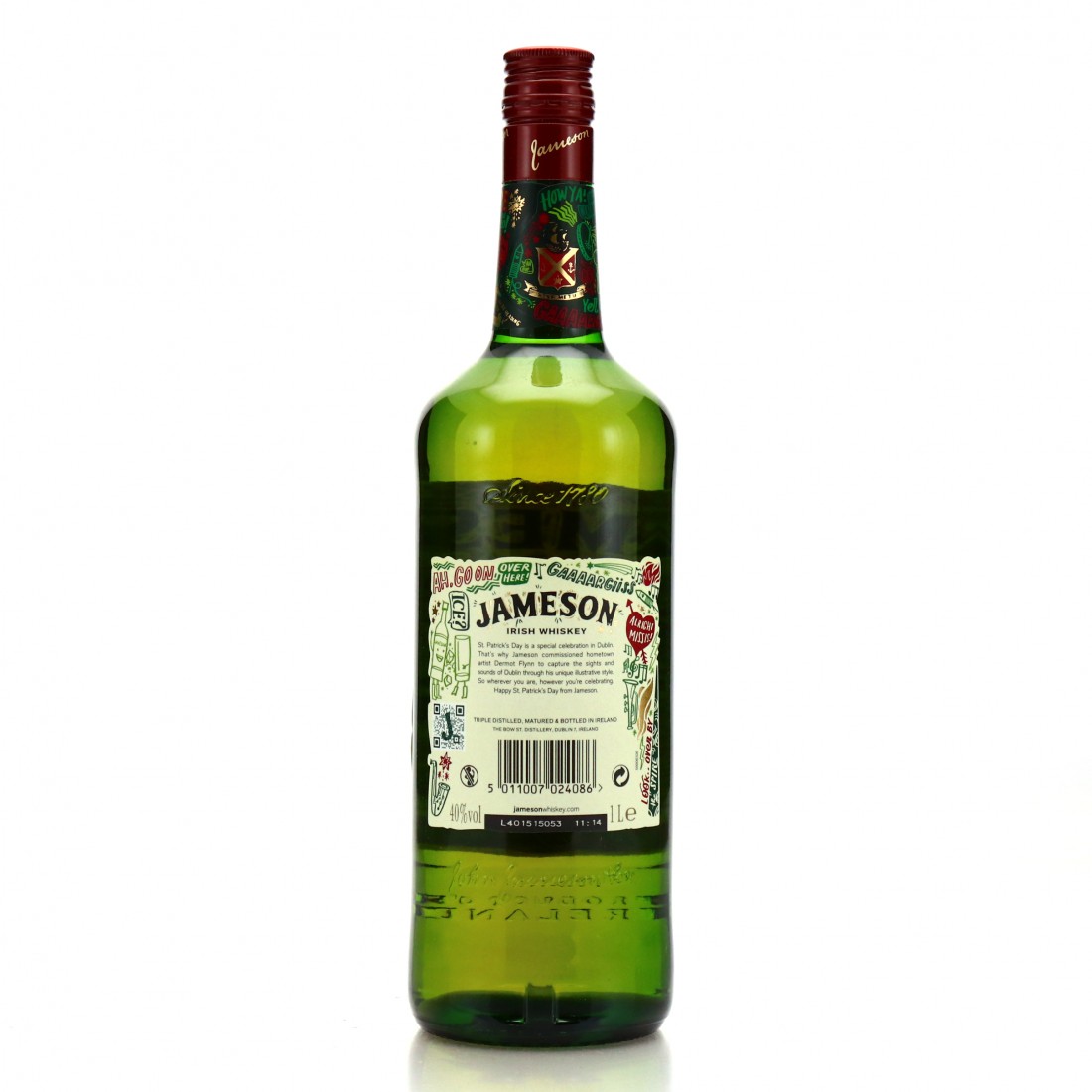Jameson Irish Whiskey 1 Litre / Spirit of Dublin Whisky Auctioneer