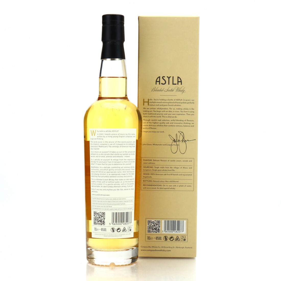 Compass Box Asyla Whisky Auctioneer