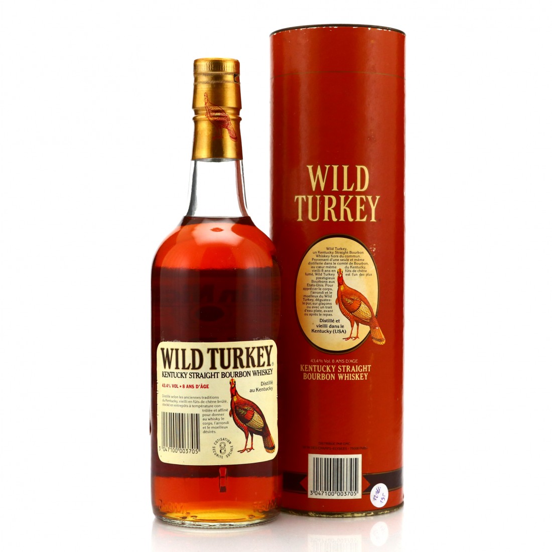 Wild Turkey 8 Year Old 86.8 Proof 1988