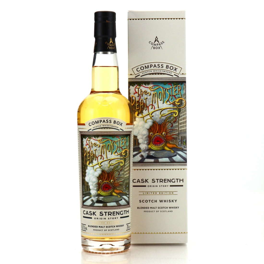 Compass Box The Peat Monster Cask Strength Origin Story Whisky Auctioneer