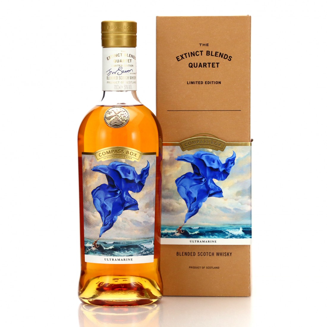 Compass Box The Extinct Bends Quartet Ultramarine Whisky Auctioneer