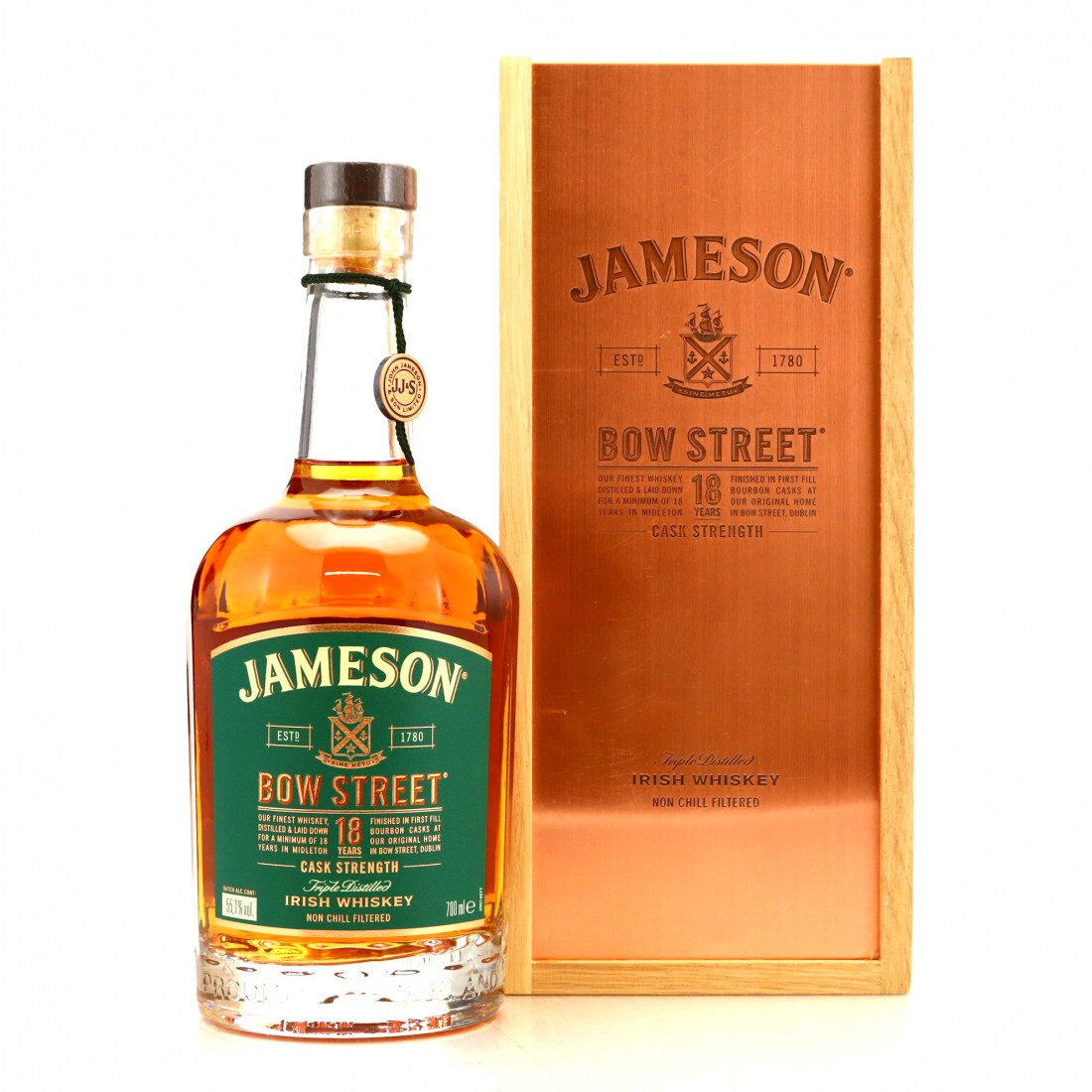Jameson 18 Year Old Cask Strength 2019 Batch 1 / Finished at Bow