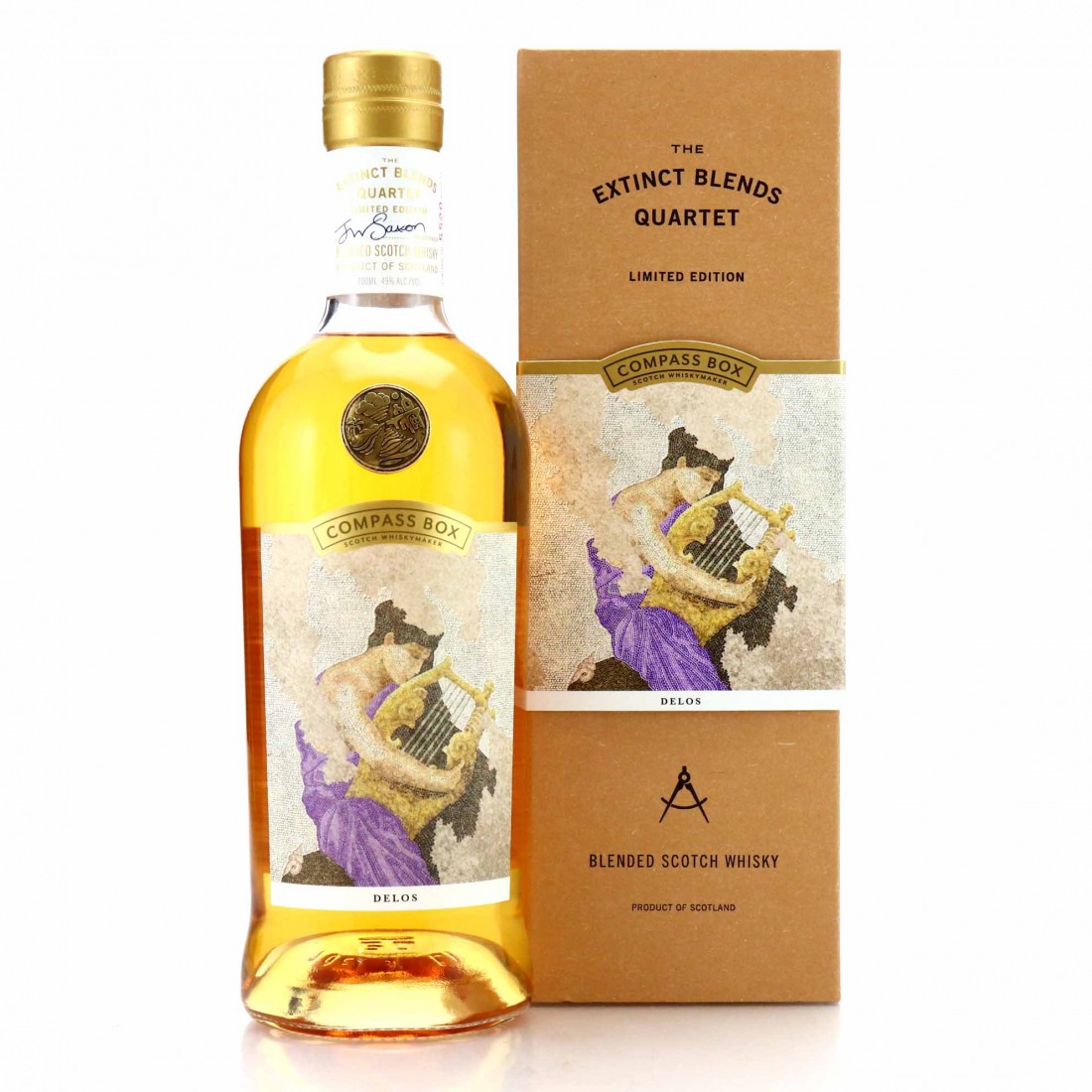 Compass Box The Extinct Blends Quartet Delos Whisky Auctioneer