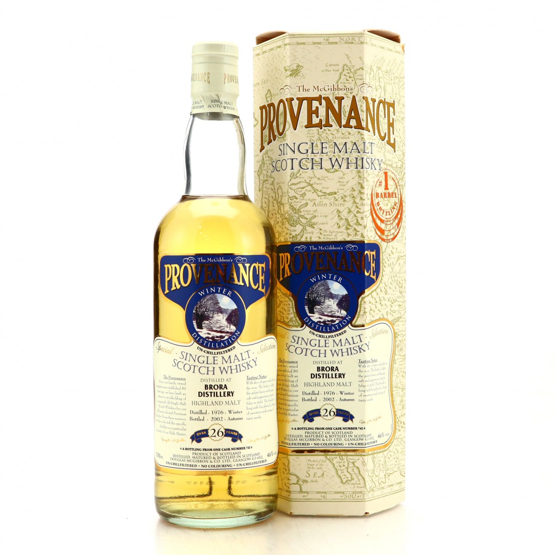 Brora 1976 Douglas McGibbon 26 Year Old / Winter Whisky Auctioneer