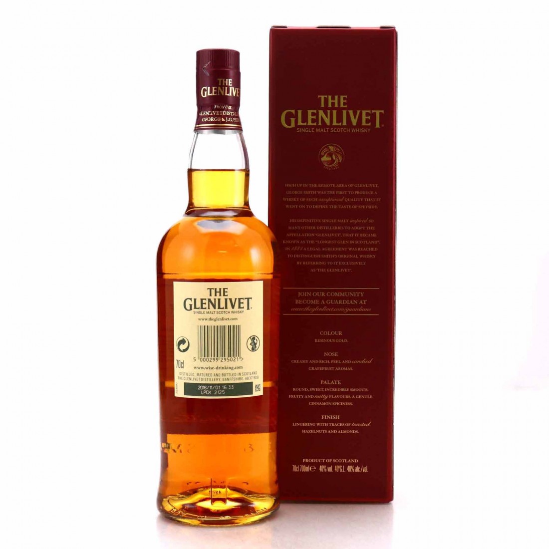Glenlivet 15 Year Old French Oak Reserve pre2019 Whisky Auctioneer