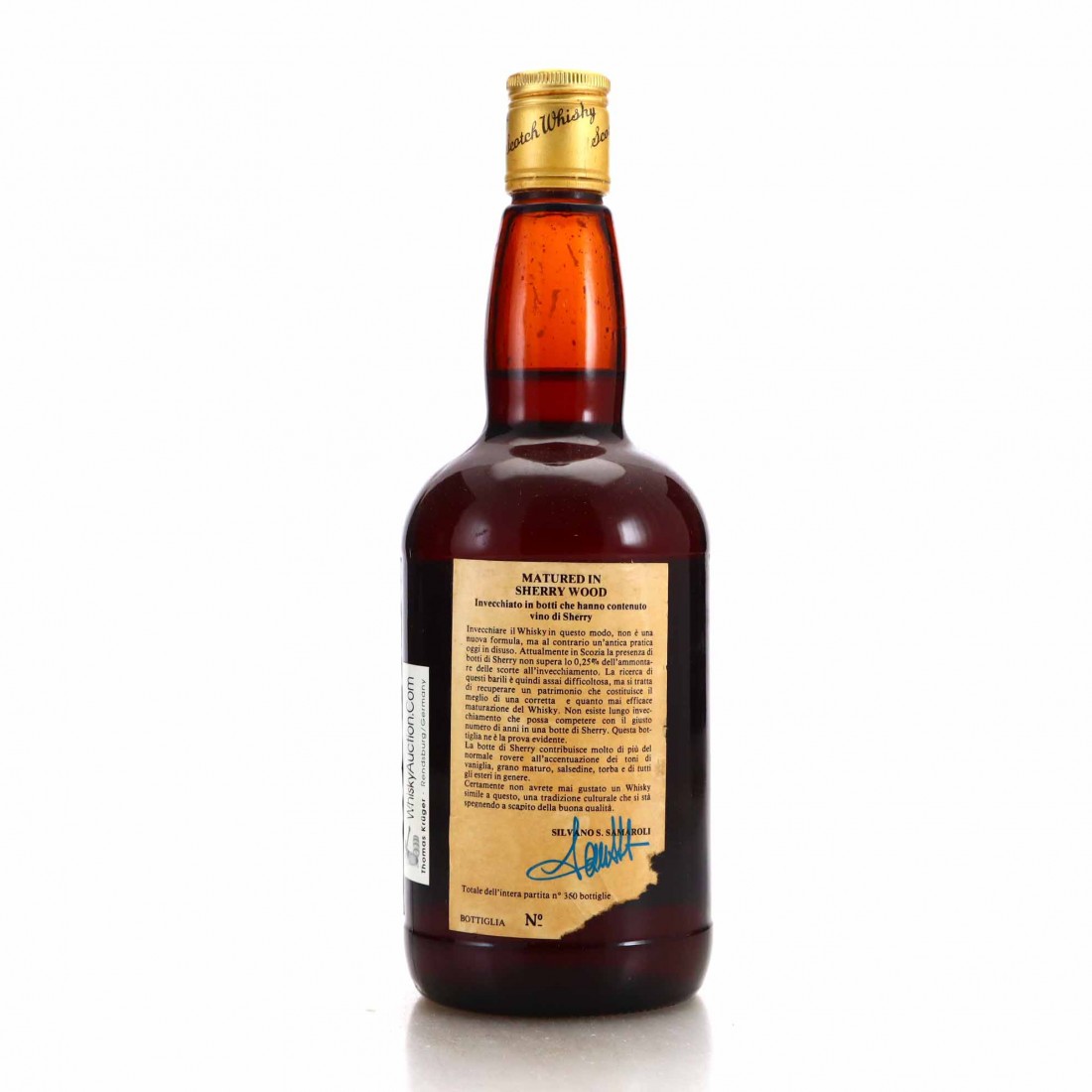 Springbank 1964 Samaroli 15 Year Old Sherry Wood / Cadenhead's 1979 ...