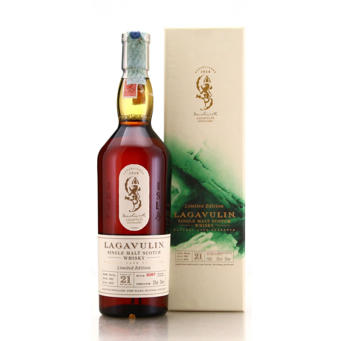Lagavulin 1991 Cask Strength 21 Year Old | Whisky Auctioneer