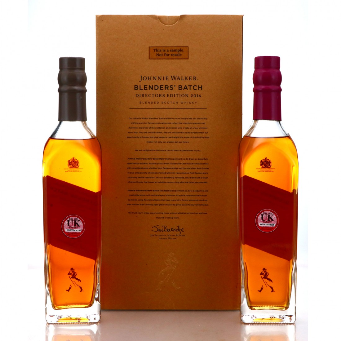 Johnnie Walker Blenders' Batch Director's Edition 2016 2 x 50cl / The