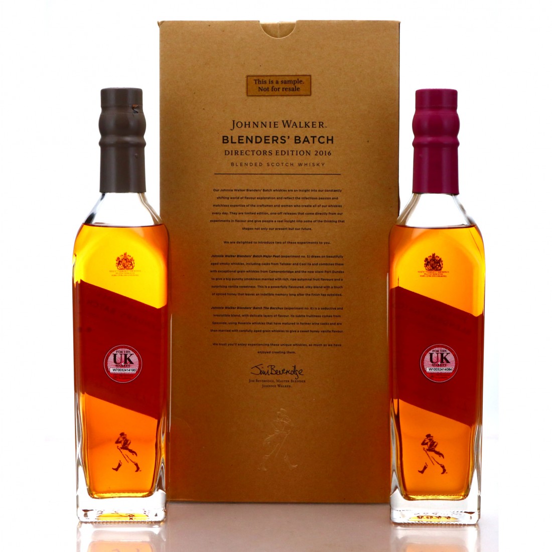 Johnnie Walker Blenders' Batch Director's Edition 2016 2 x 50cl / The