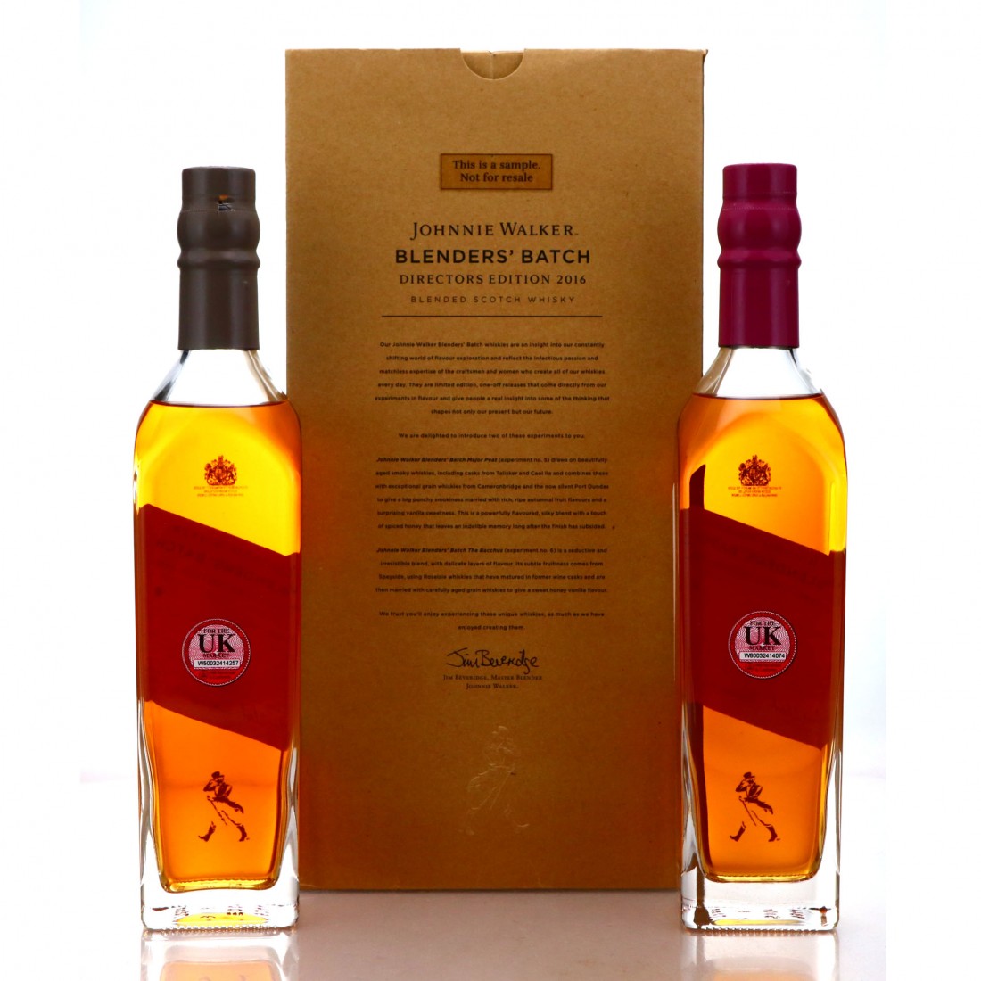 Johnnie Walker Blenders' Batch Director's Edition 2016 2 x 50cl / The