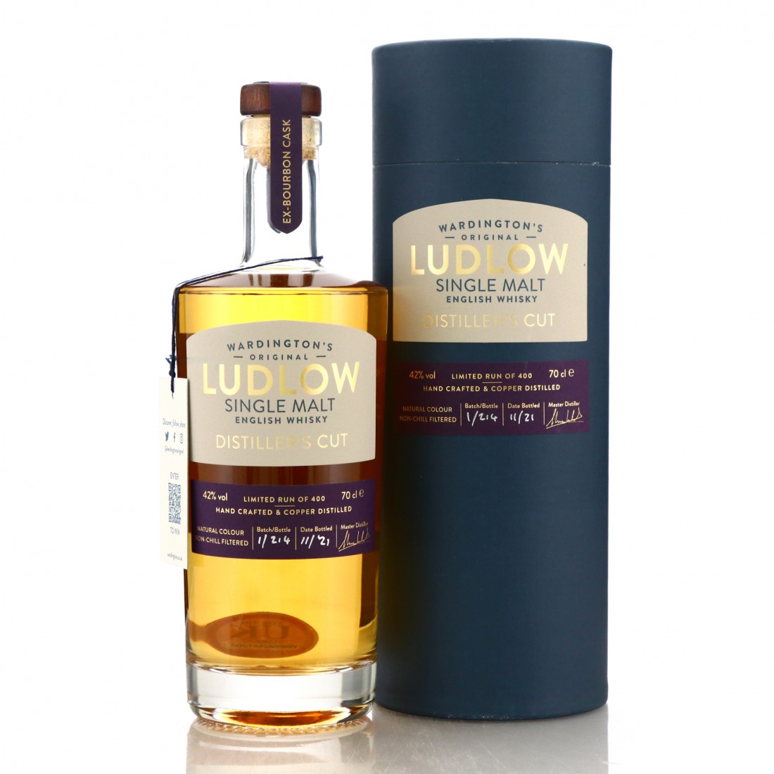 Wardington's Original Ludlow Distiller's Cut Batch 1 Whisky Auctioneer