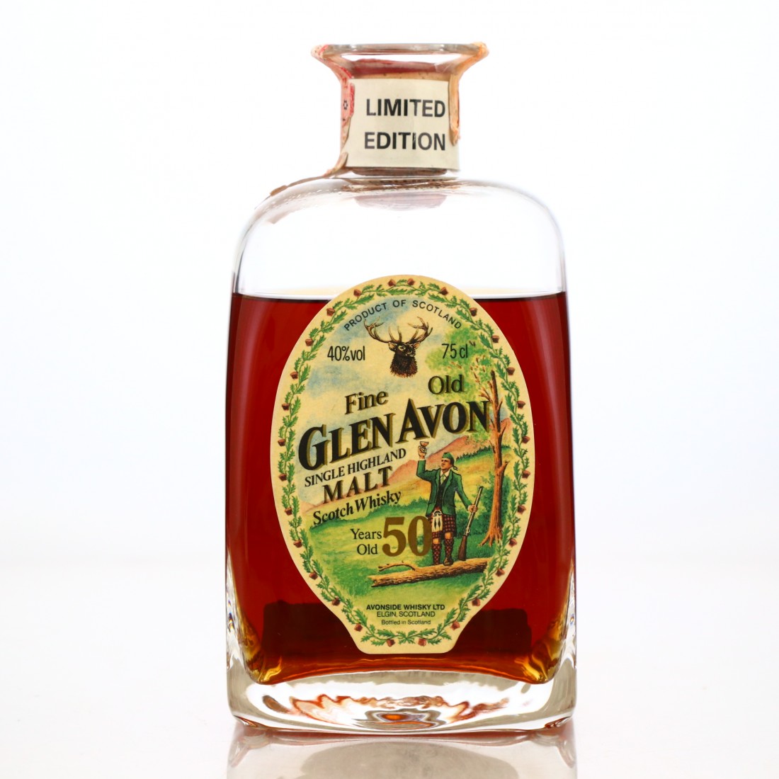 Glen Avon 50 Year Old Gordon and MacPhail Decanter 1980s / Sestante