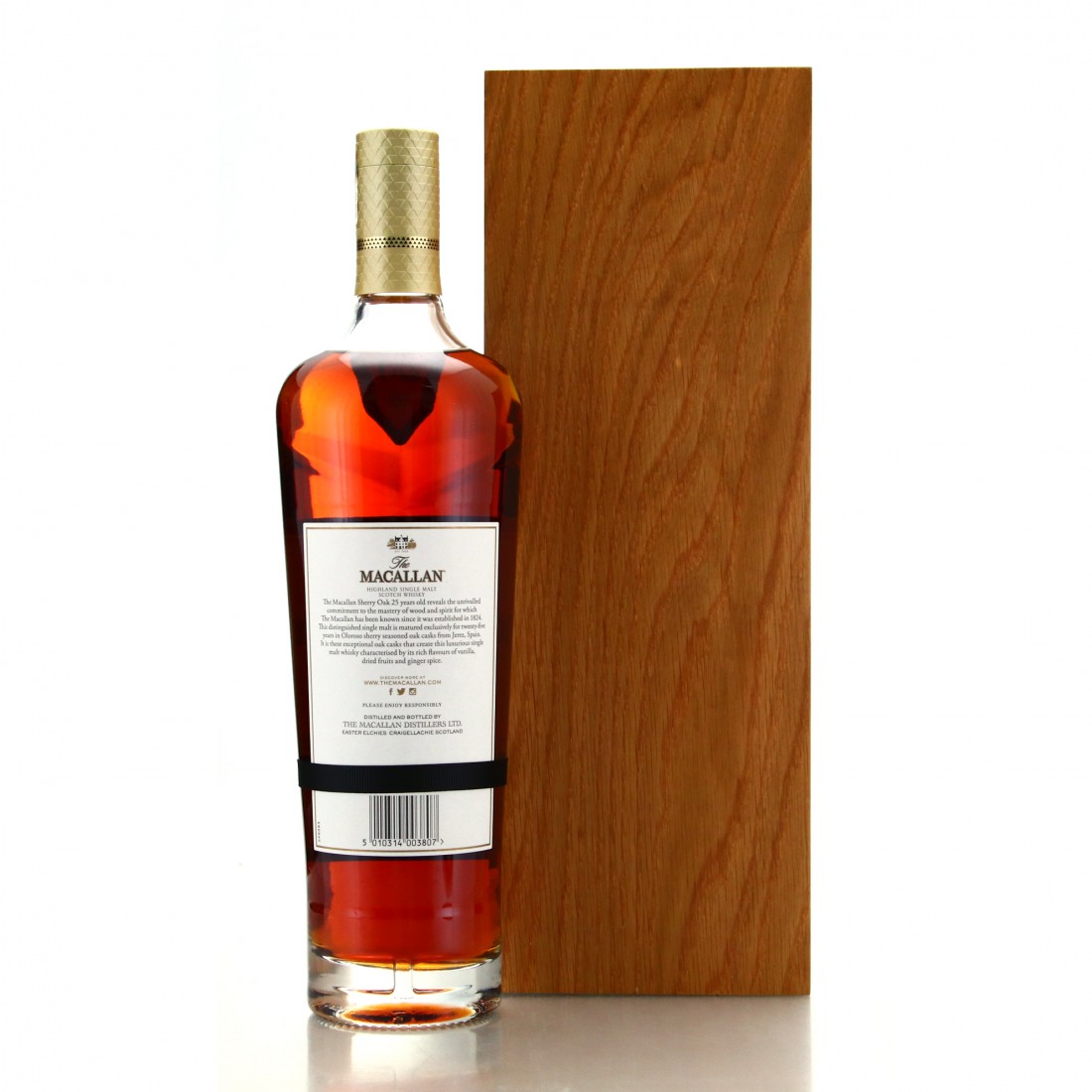 Macallan 25 Year Old Sherry Oak 2018 Release Whisky Auctioneer