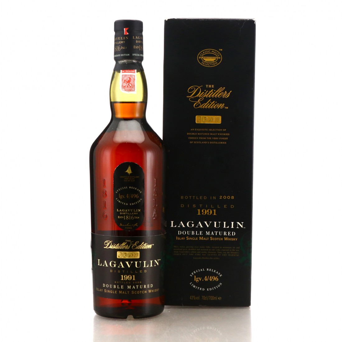 Lagavulin 1991 Distillers Edition lgv.4/496 | Whisky Auctioneer