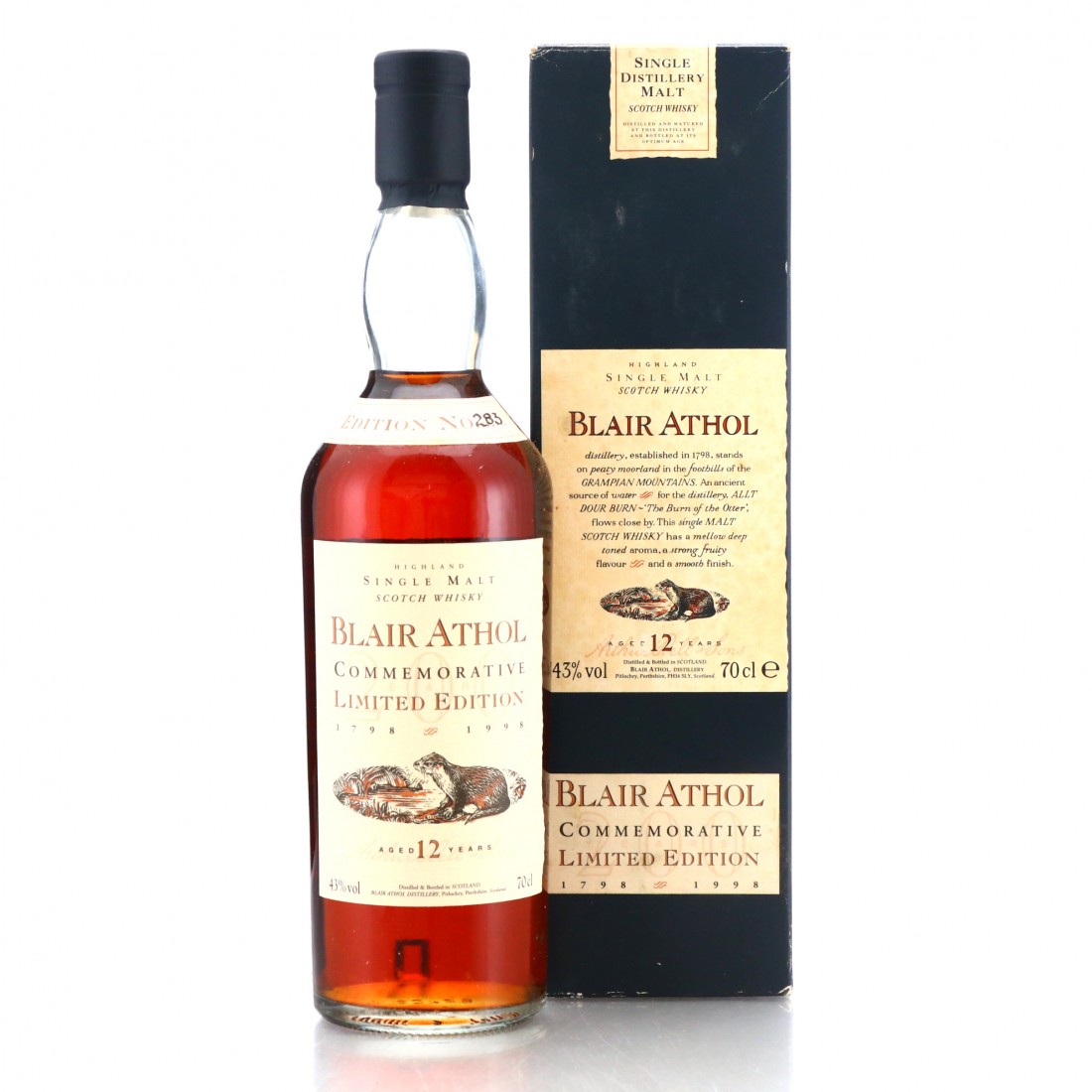 Blair Athol 12 Year Old Flora and Fauna Commemorative Limited