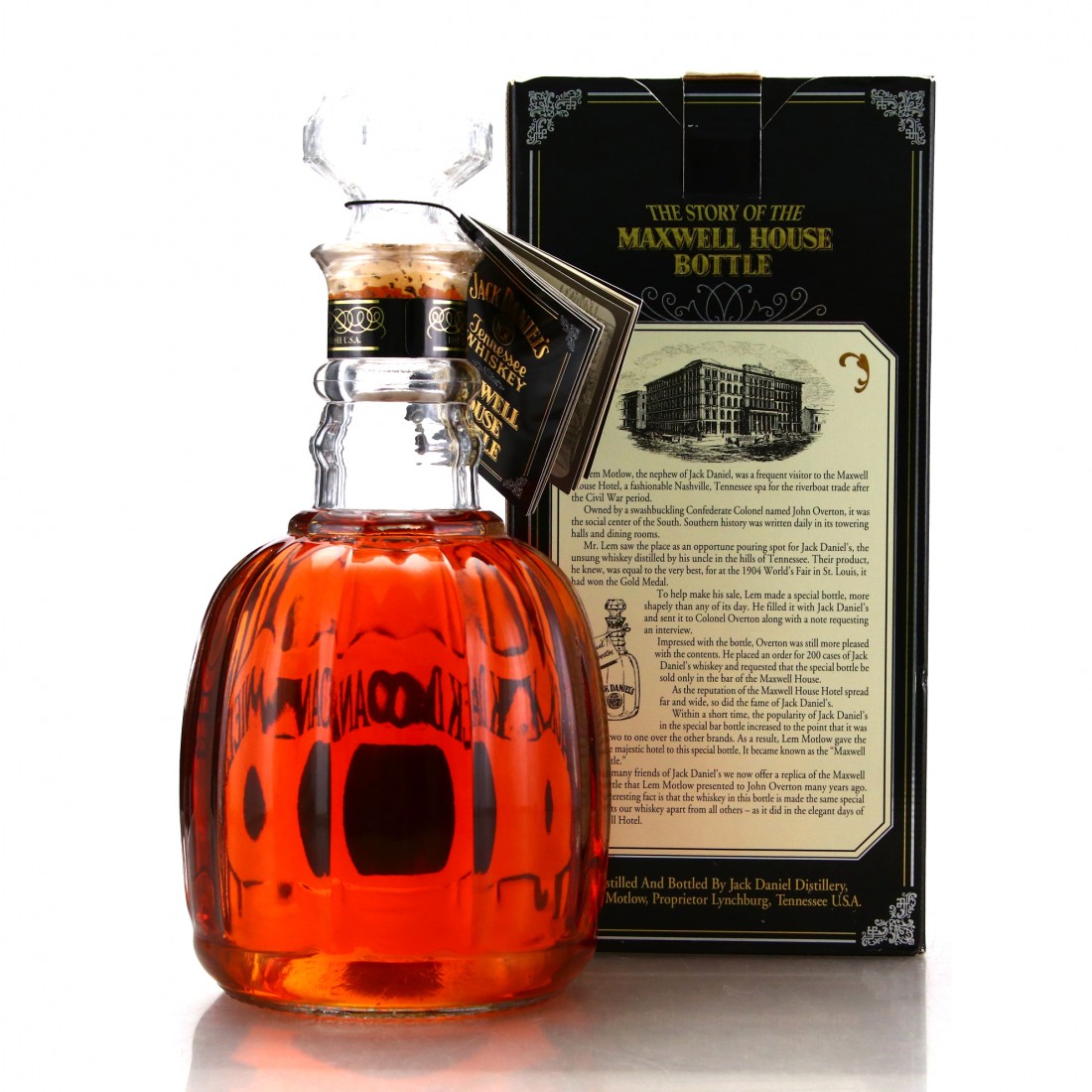 Jack Daniel's Old No.7 Maxwell House 1.5 Litre 1995 Whisky Auctioneer
