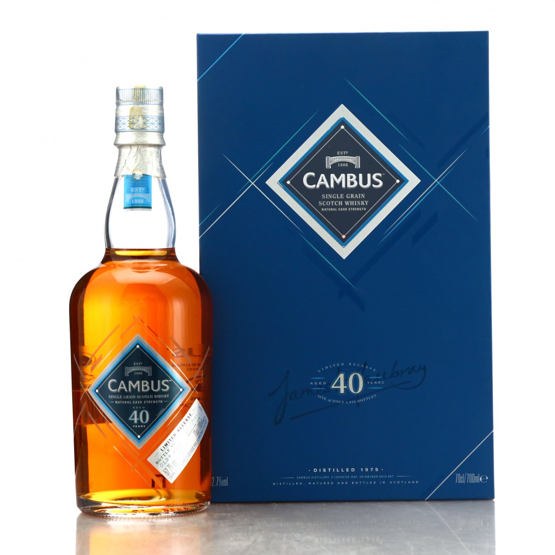 Cambus 1975 40 Year Old Whisky Auctioneer