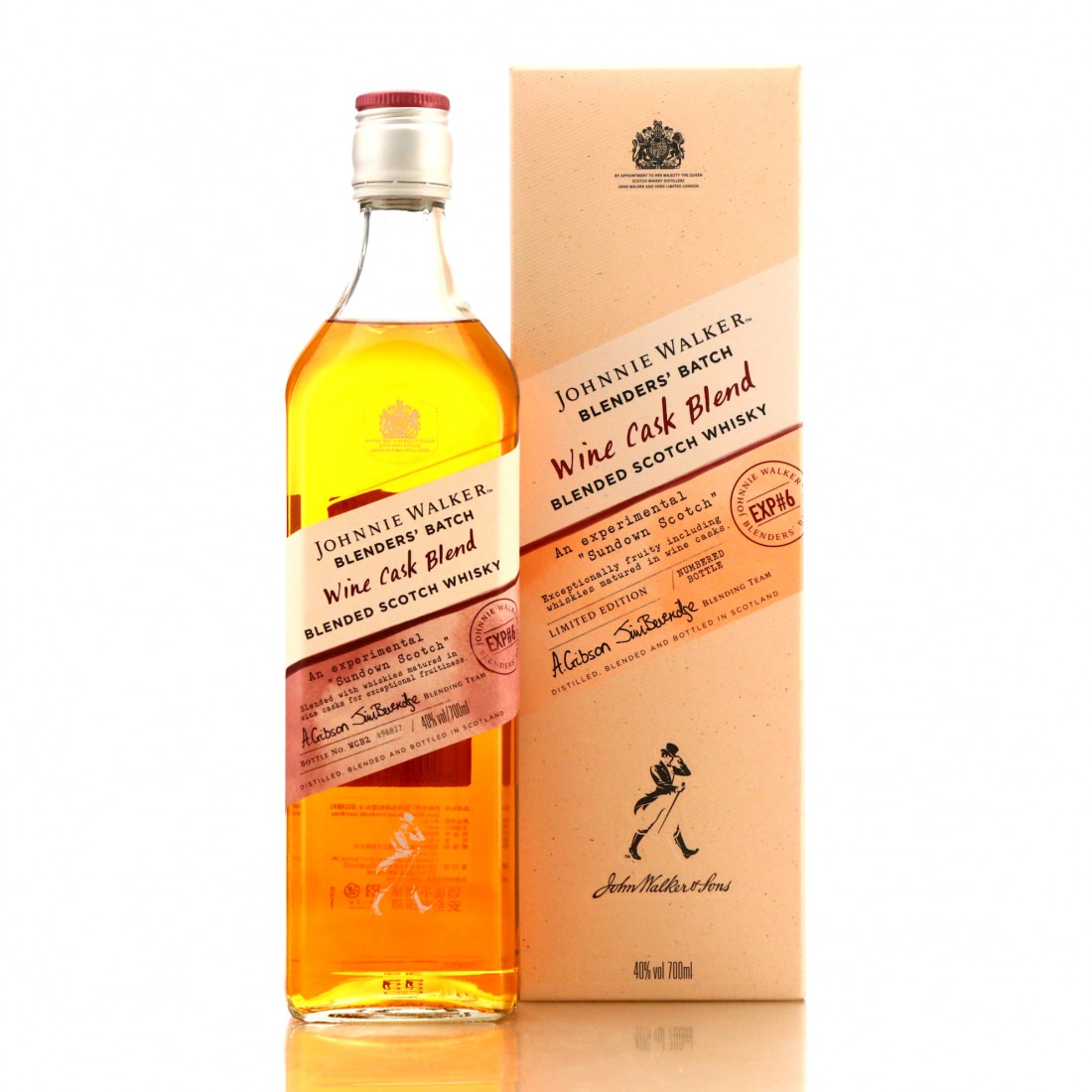 Johnnie Walker Blenders' Batch Exp6 Wine Cask Blend 75cl / US Import
