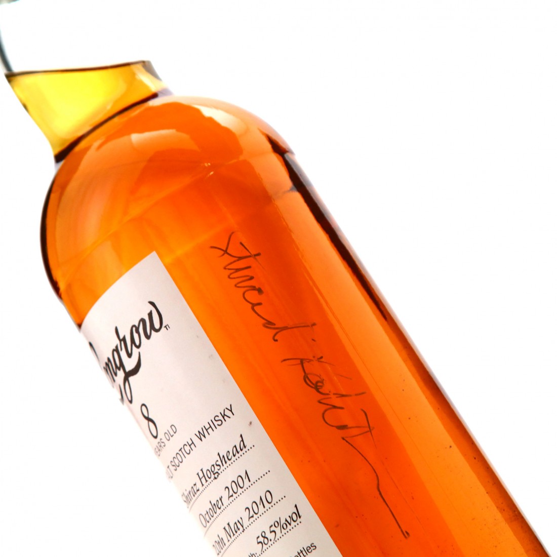 Longrow 2001 Shiraz Hogshead 8 Year Old / Open Day 2010 - Signed ...