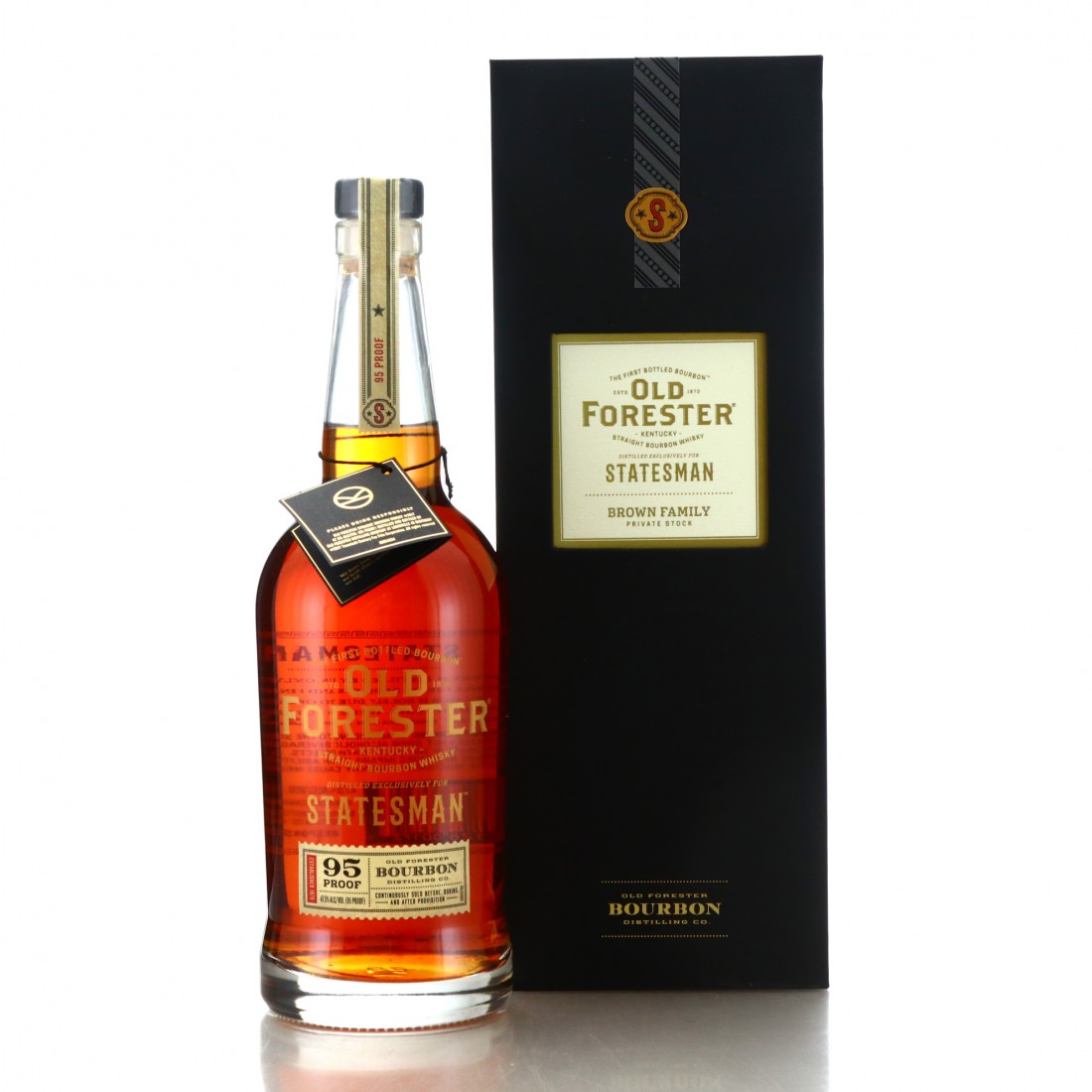 Old Forester Statesman / Kingsman Golden Circle Whisky Auctioneer