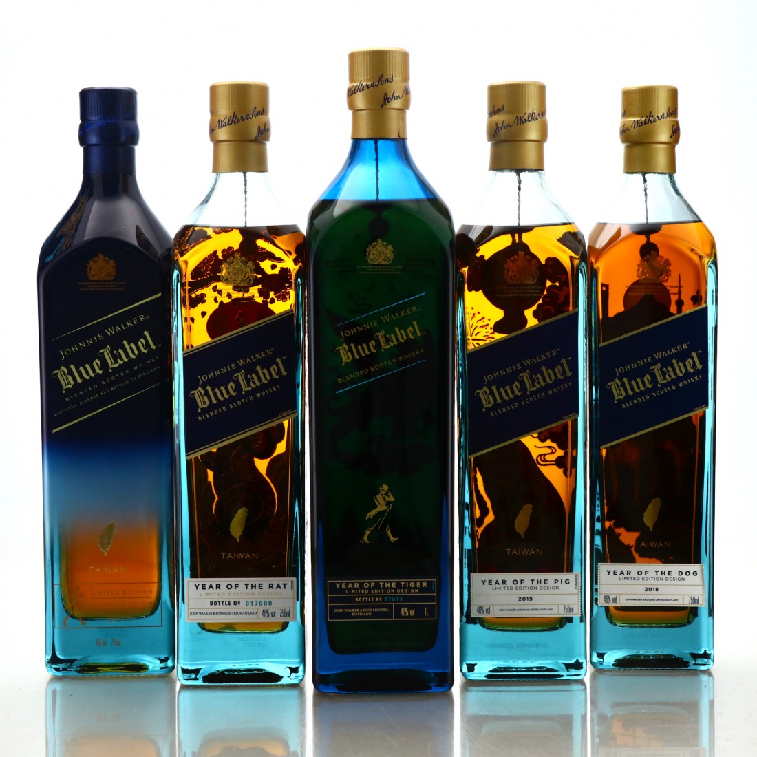 Johnnie Walker Limited Edition x 10 Whisky Auctioneer