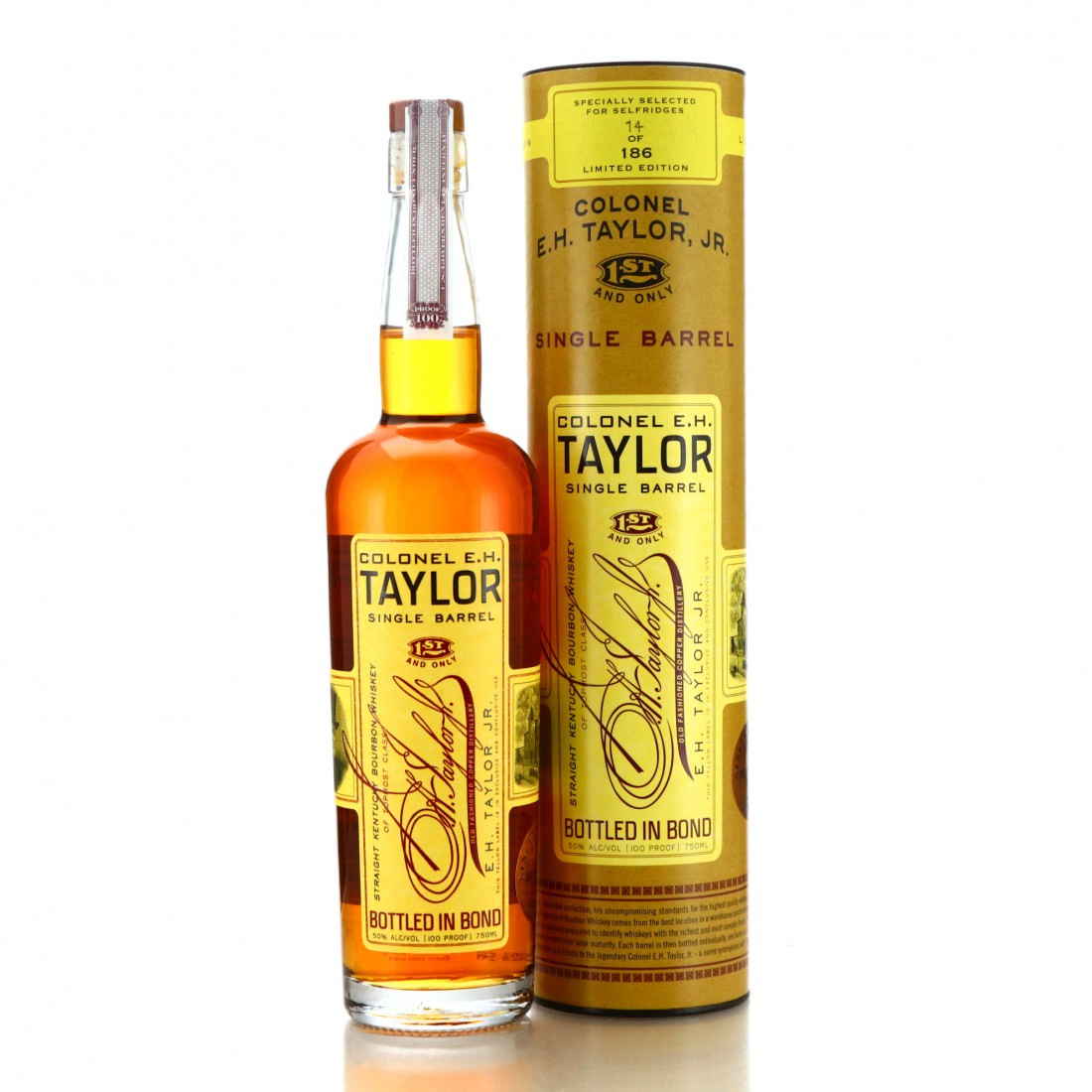 Colonel E.H. Taylor Single Barrel Bourbon #28 / Selfridges | Whisky ...