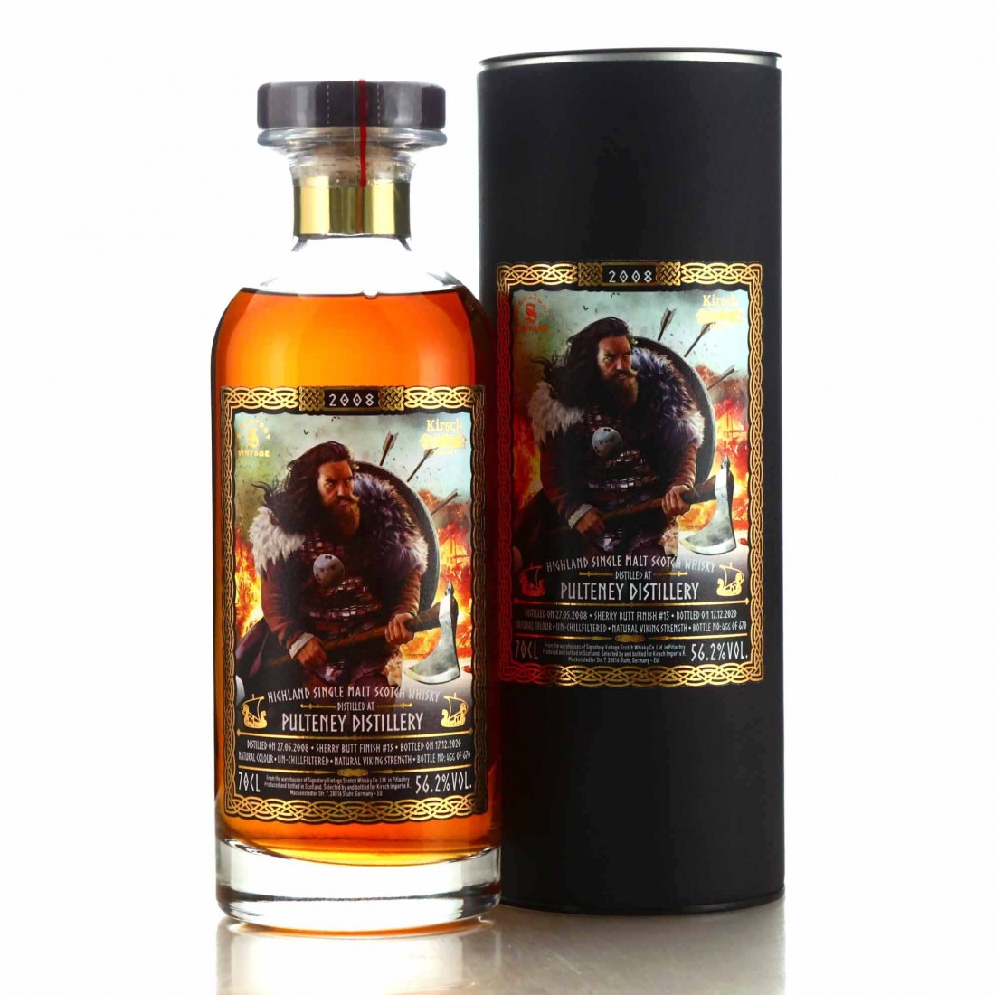 Old Pulteney 2008 Signatory Vintage Vikings / Kirsch Whisky | Whisky ...