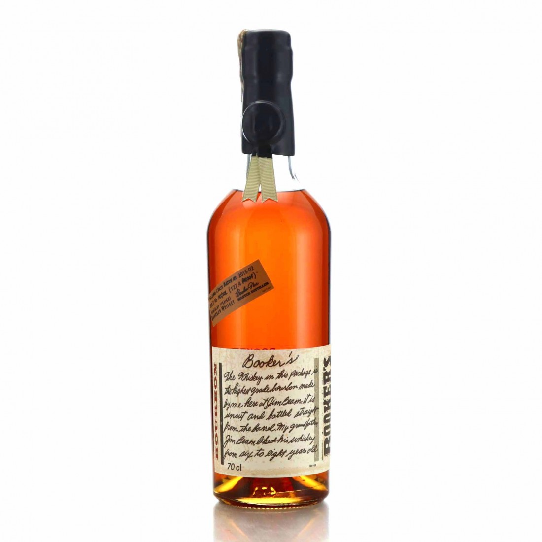 Booker's 7 Year Old Kentucky Straight Bourbon 201502 70cl Whisky