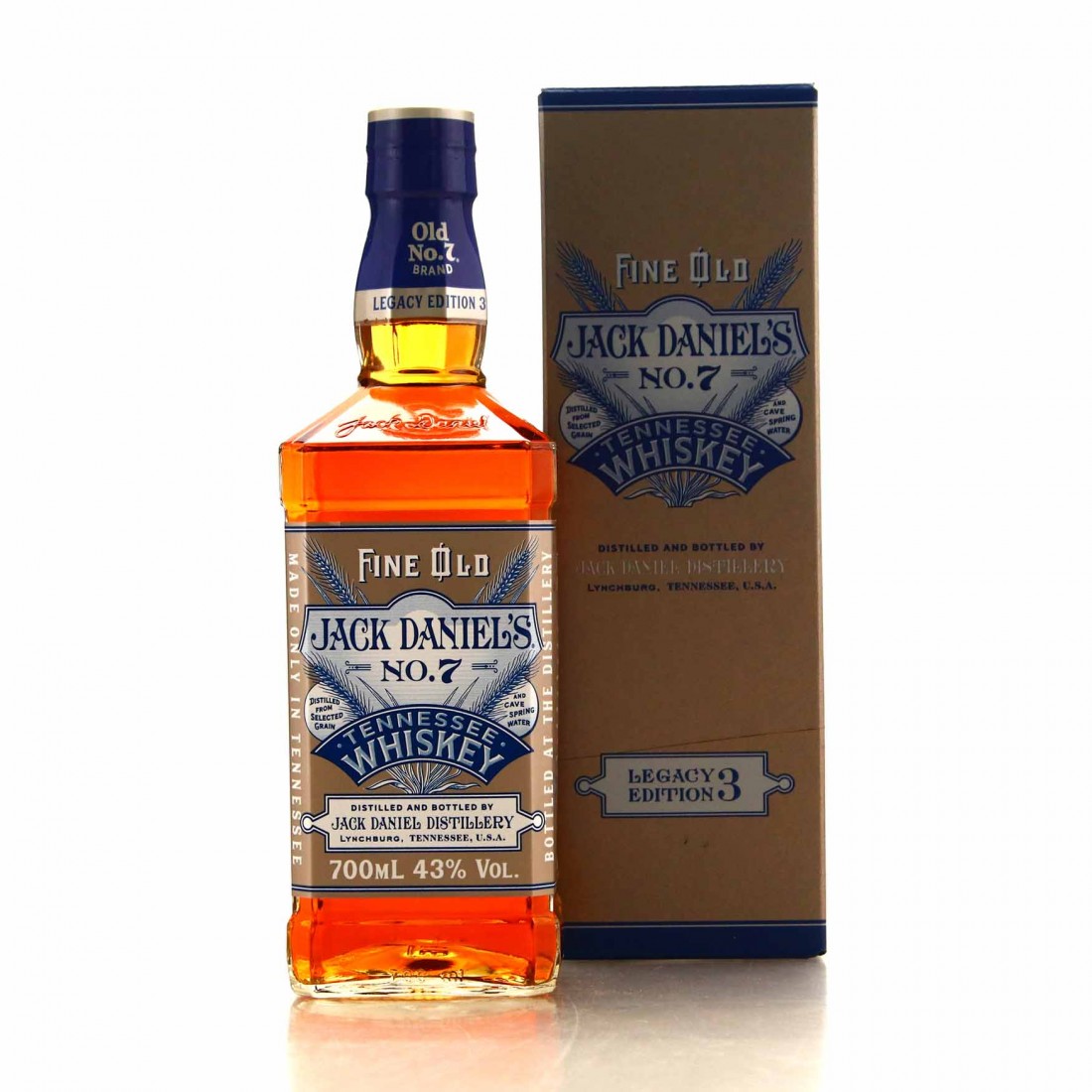 Jack Daniel's Old No.7 Legacy Edition 3 70cl | Whisky Auctioneer