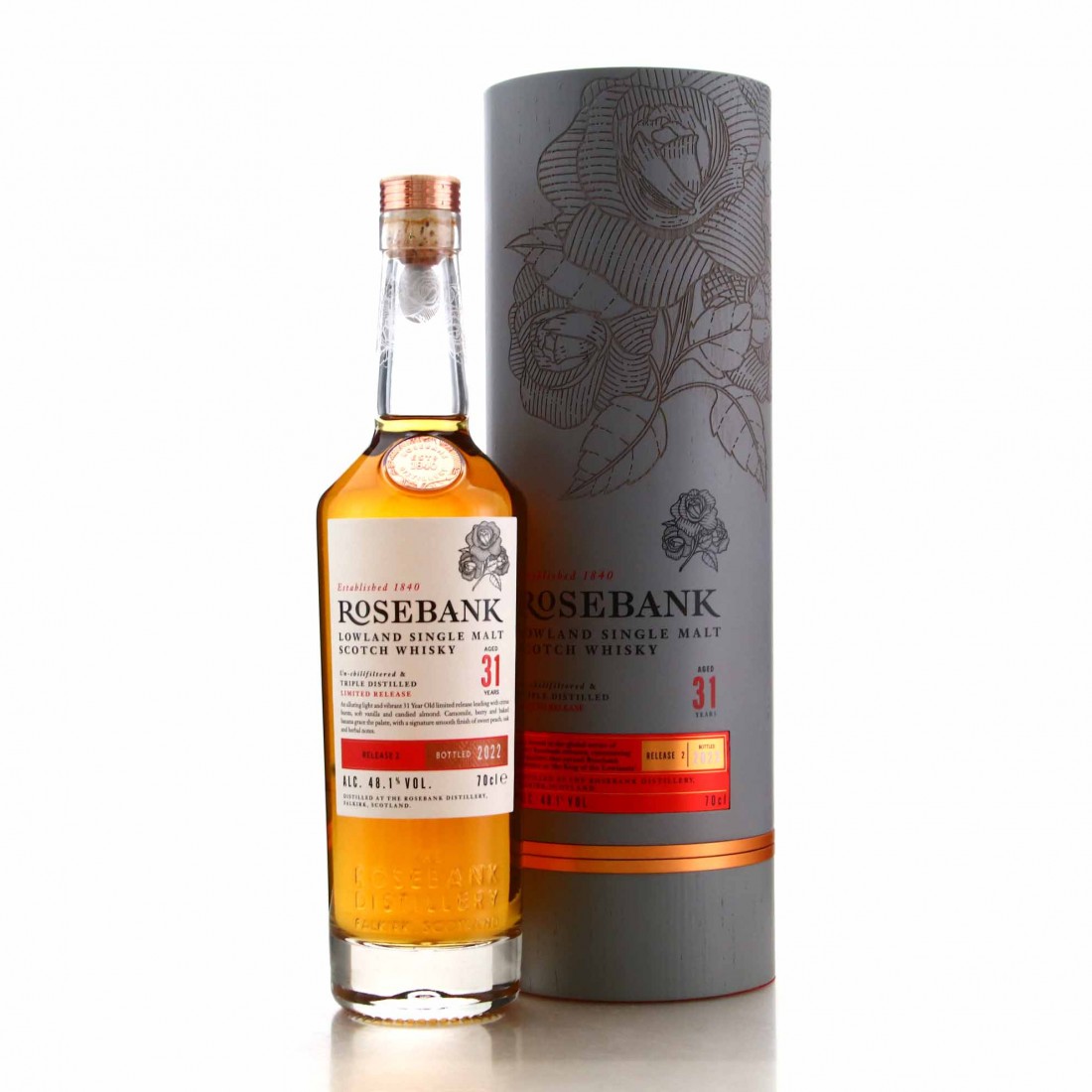 Rosebank 1991 31 Year Old Release 2 Whisky Auctioneer