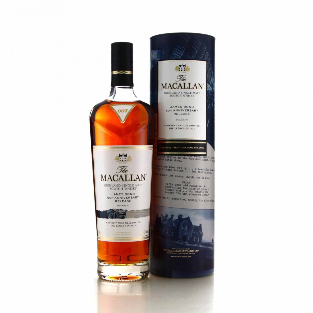 Macallan James Bond 60th Anniversary Release / Decade 6 Whisky Auctioneer