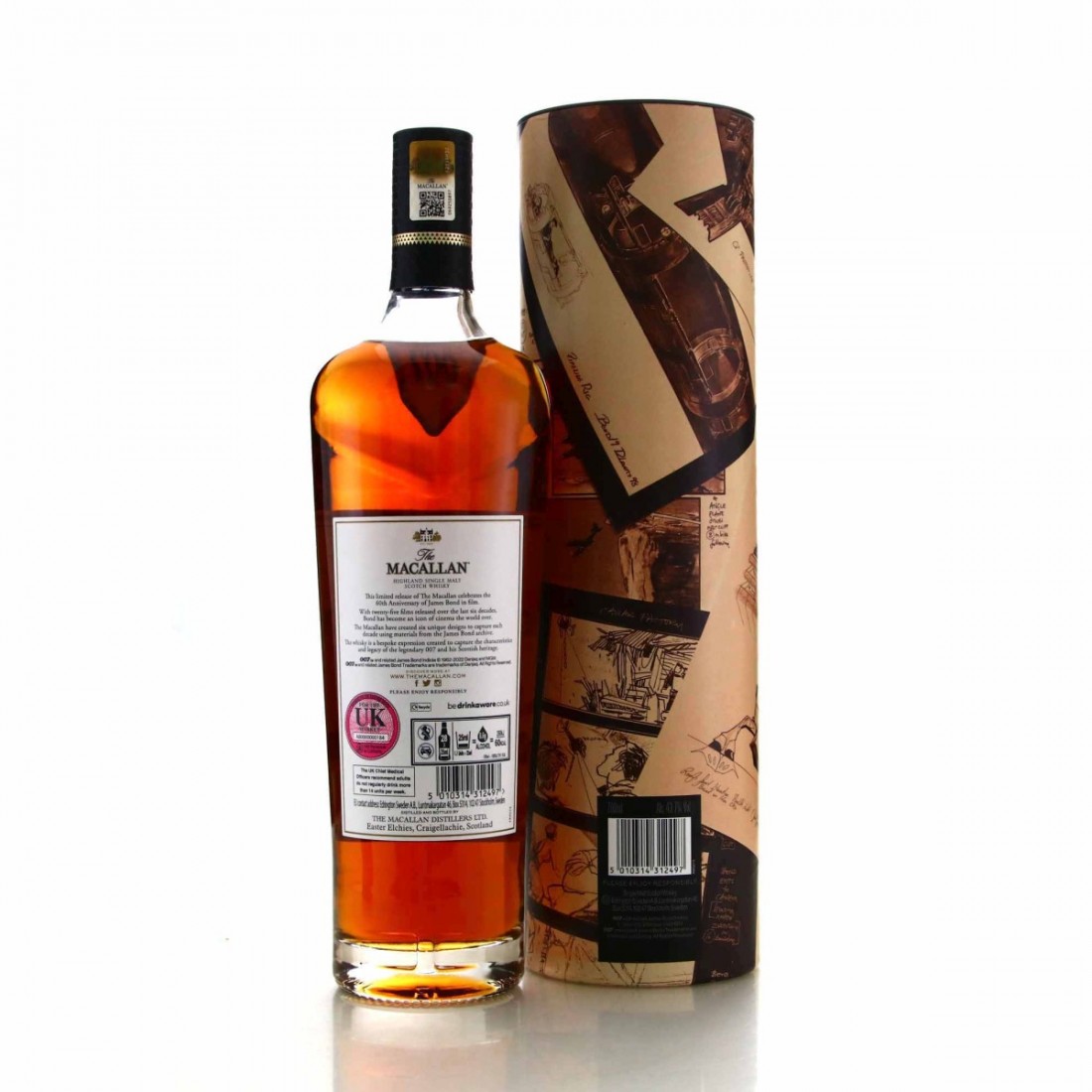 Macallan James Bond 60th Anniversary Release / Decade 4 Whisky Auctioneer