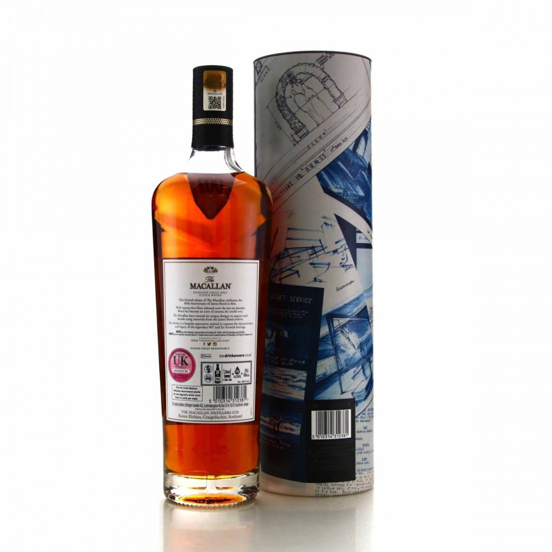Macallan James Bond 60th Anniversary Release / Decade 1 Whisky Auctioneer