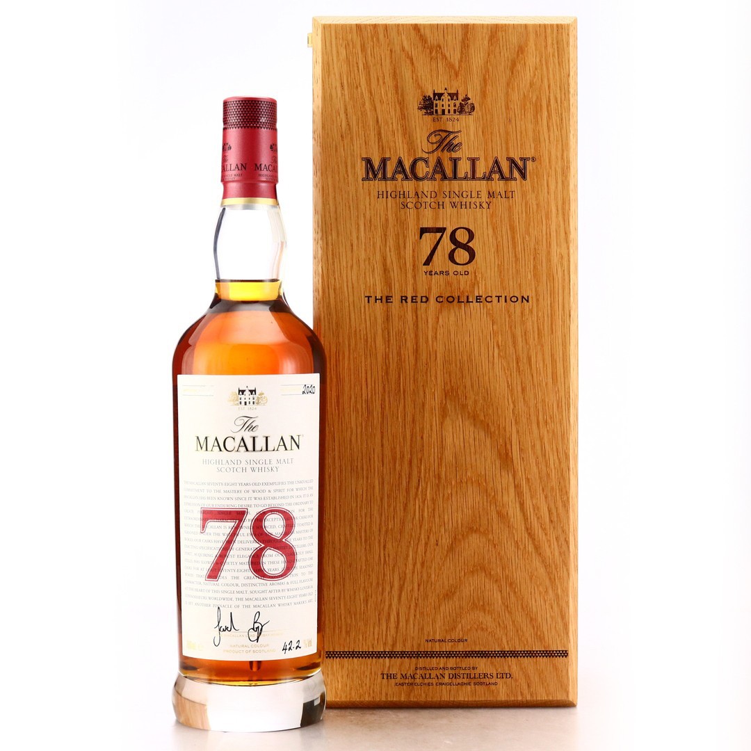 Macallan 78 Year Old The Red Collection Whisky Auctioneer