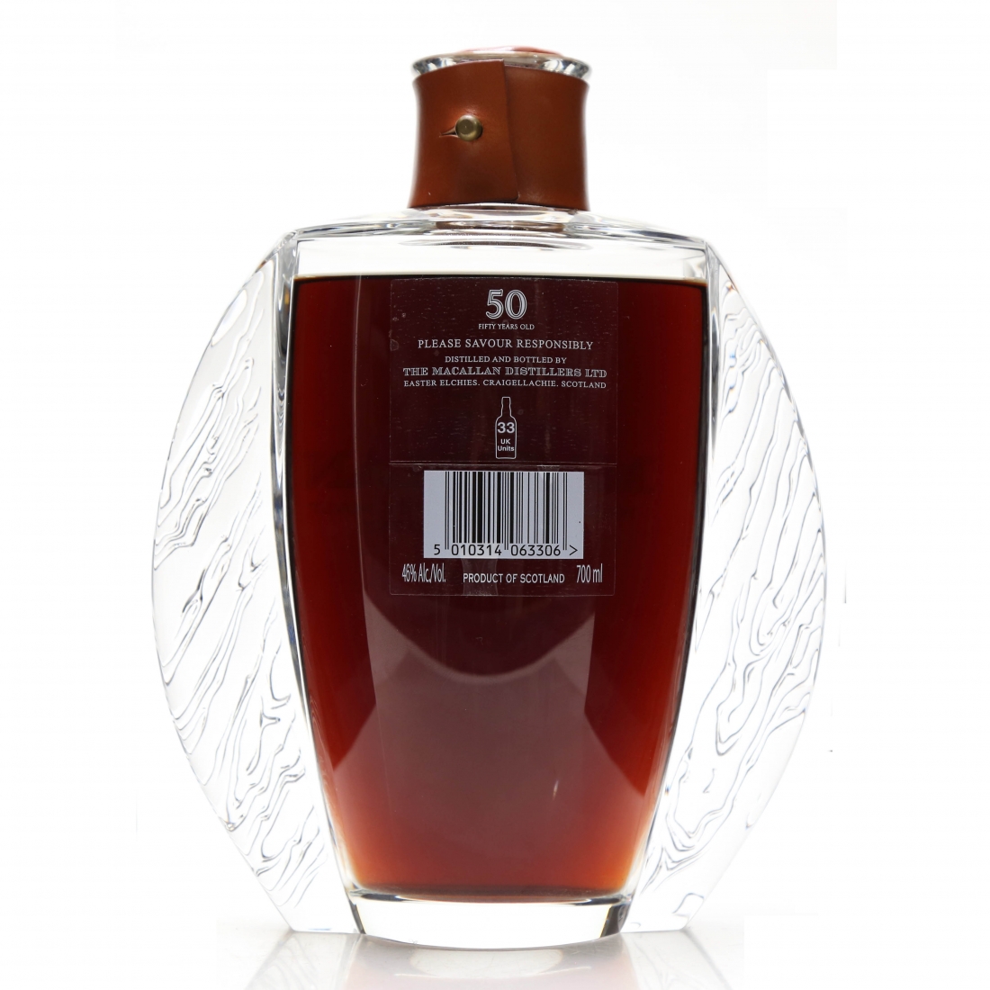 Macallan 50 Year Old Lalique Six Pillars Collection