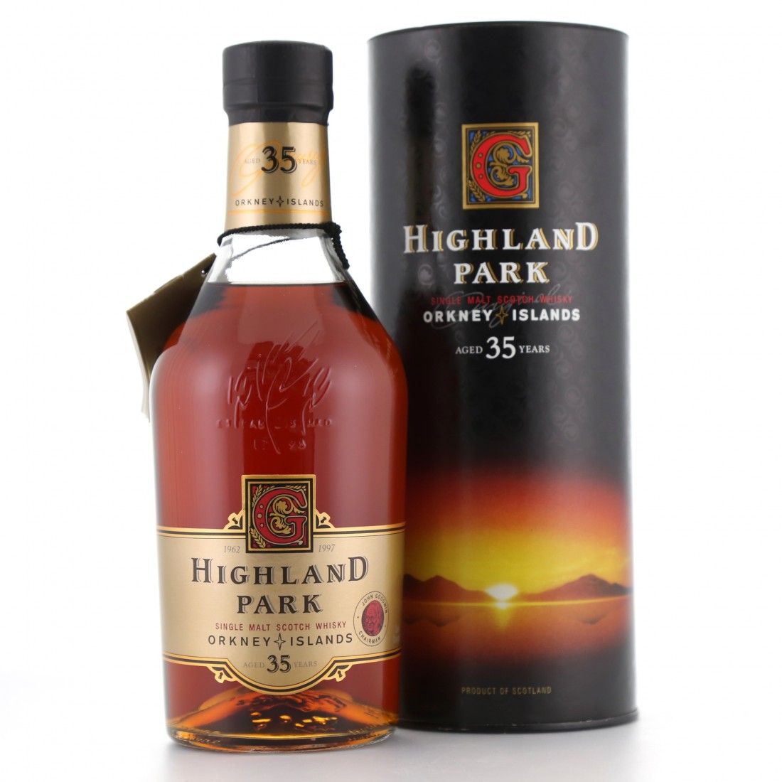 Highland Park 35 Year Old John Goodwin Retirement Whisky Auctioneer