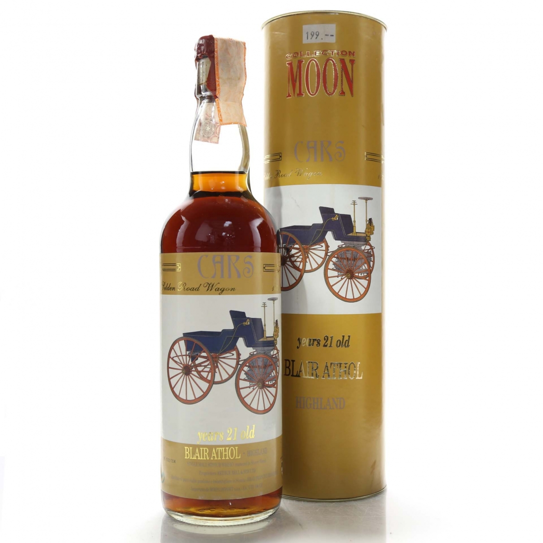 Blair Athol 21 Year Old Moon Import / The Cars Whisky Auctioneer