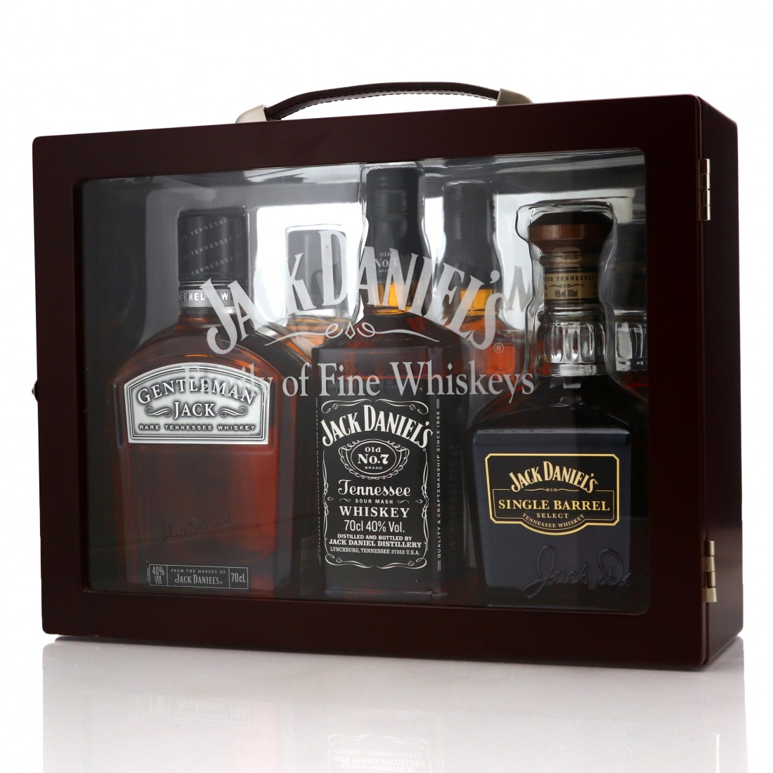 Jack Daniel's Family of Fine Whiskeys Gift Pack 2014 3 x 70cl Whisky