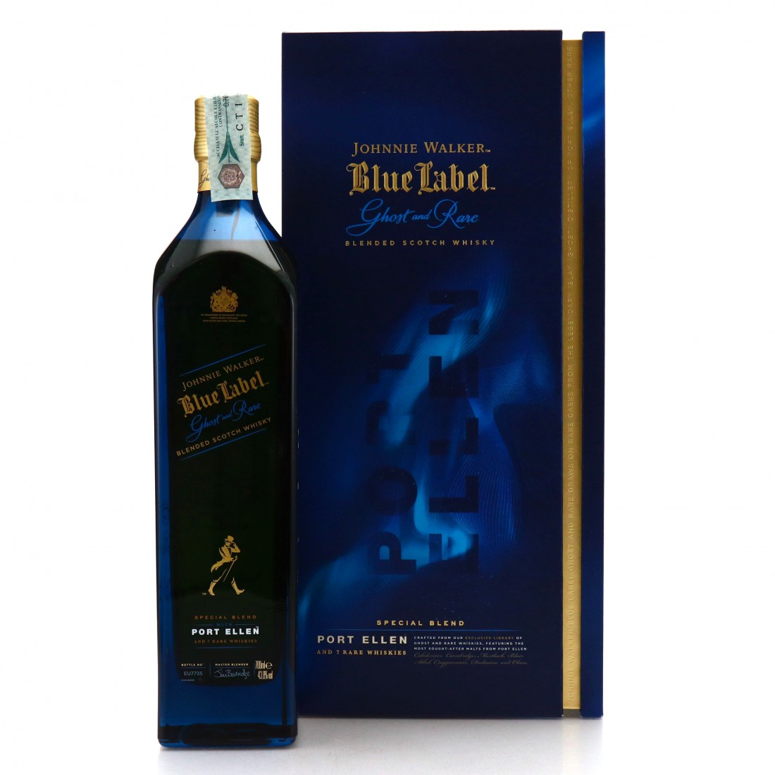 Johnnie Walker Blue Label Ghost and Rare 2nd Edition / Port Ellen Whisky Auctioneer