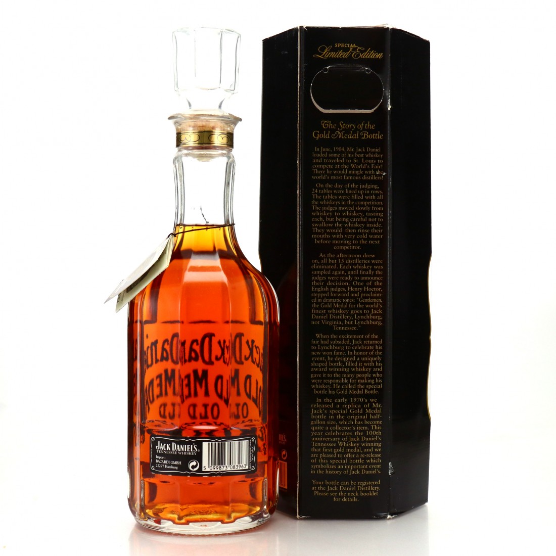Jack Daniel's '1904' Gold Medal Replica Bottle 1.5 Litre / 100th