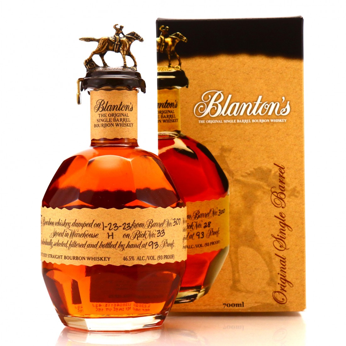 Blanton's Single Barrel dumped 2023 70cl Whisky Auctioneer