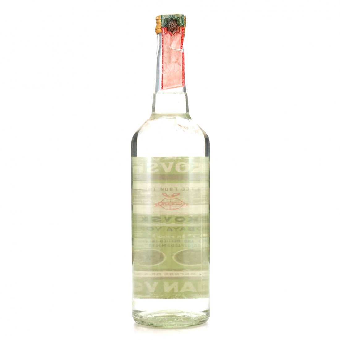 Moskovskaya Russian Vodka 1980s Whisky Auctioneer