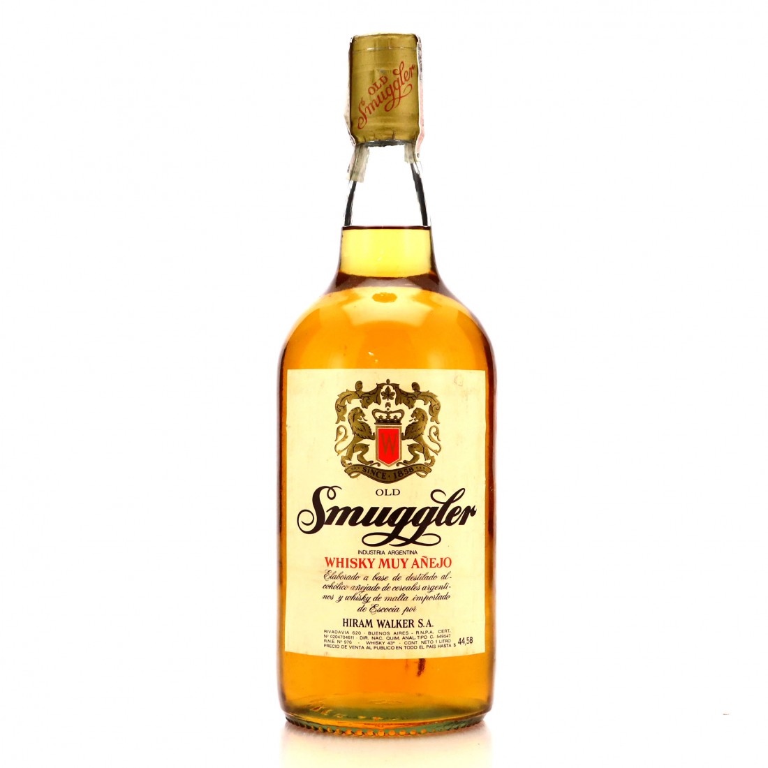 Old Smuggler Whisky Muy Anejo 1 Litre | Whisky Auctioneer