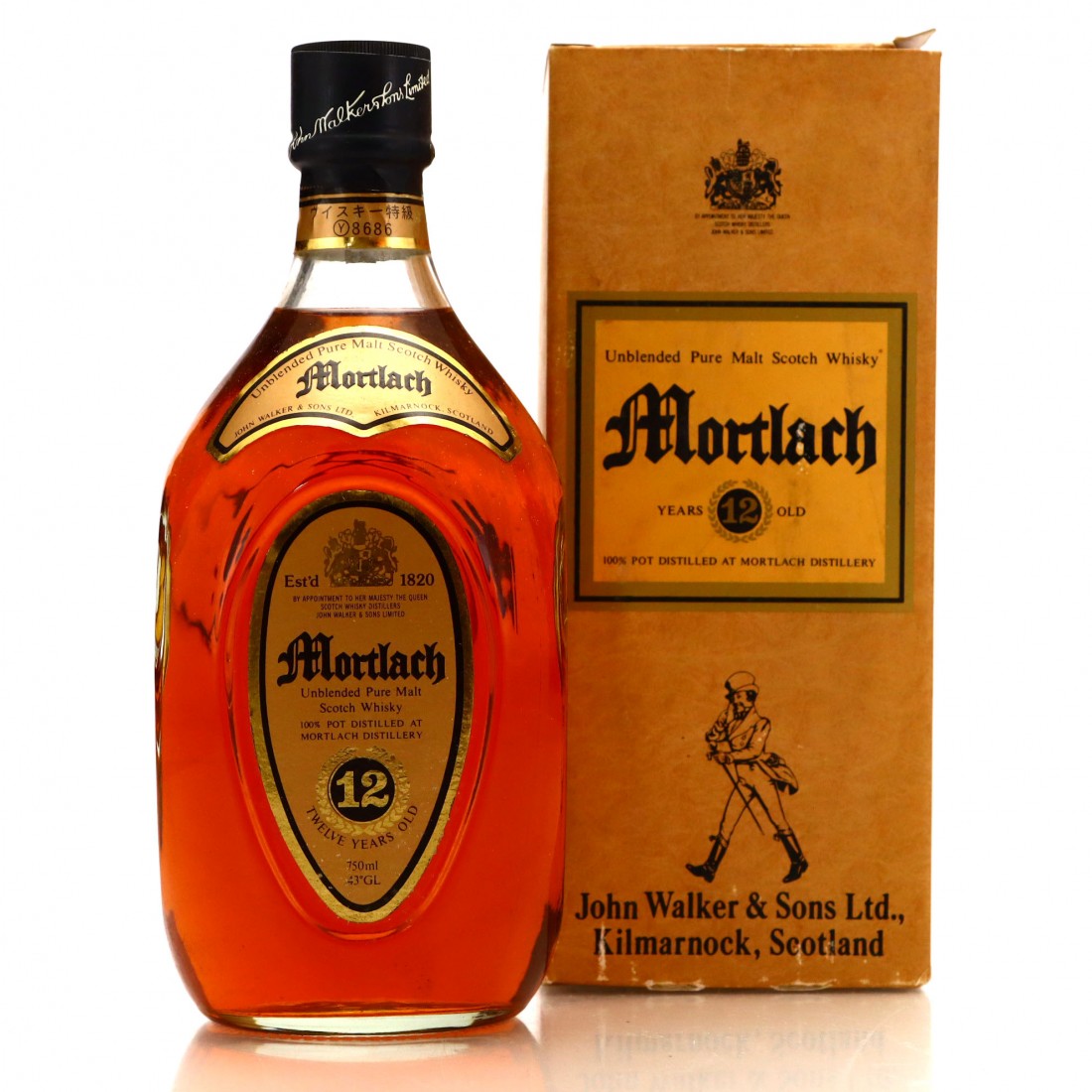 古酒 モートラック 12年 ジョニーウォーカー 世界五大ウイスキー