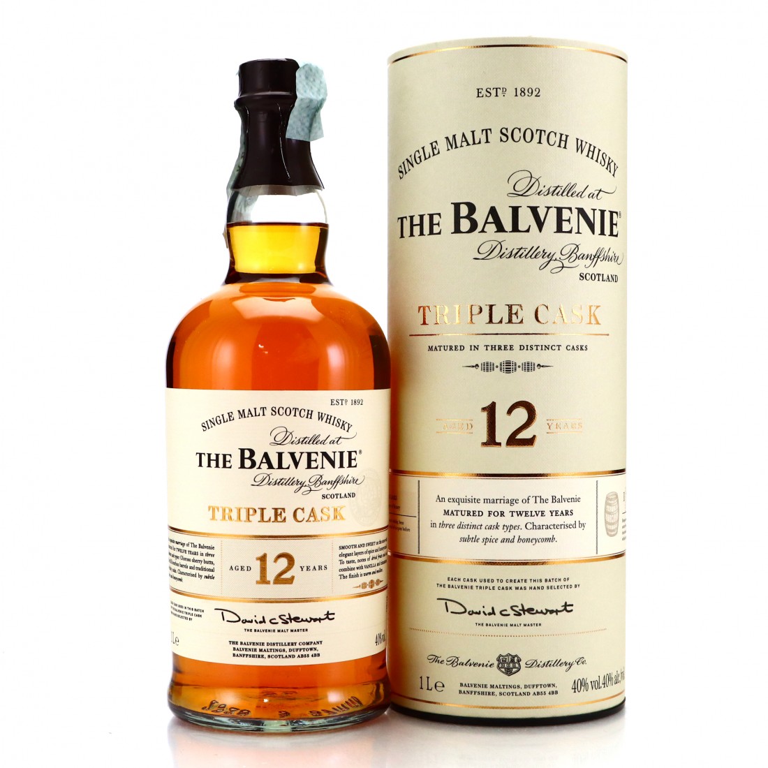 Balvenie 12 Year Old Triple Cask 1 Litre | Whisky Auctioneer