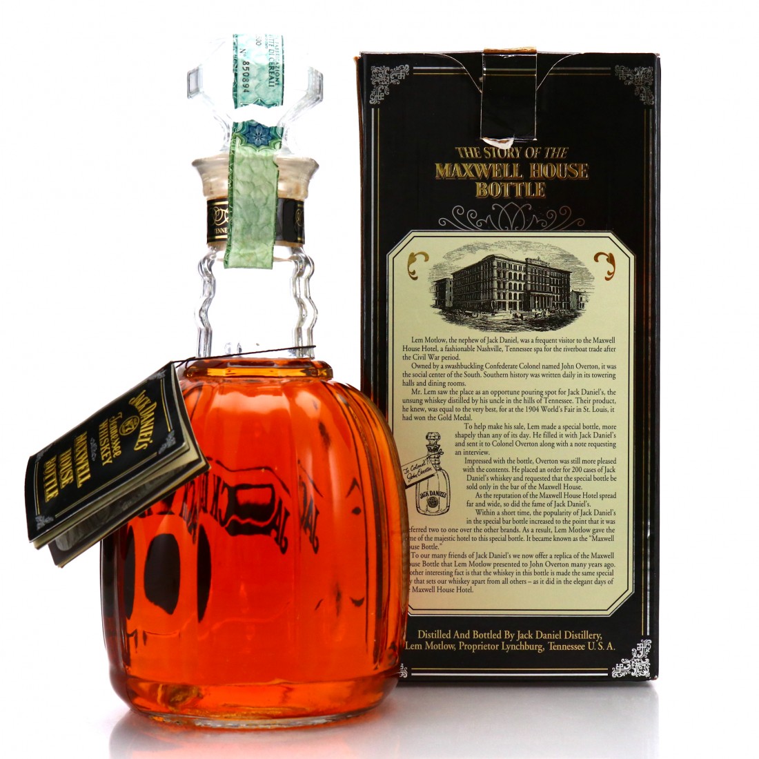 Jack Daniel's Old No.7 Maxwell House 1.5 Litre 1995 Whisky Auctioneer