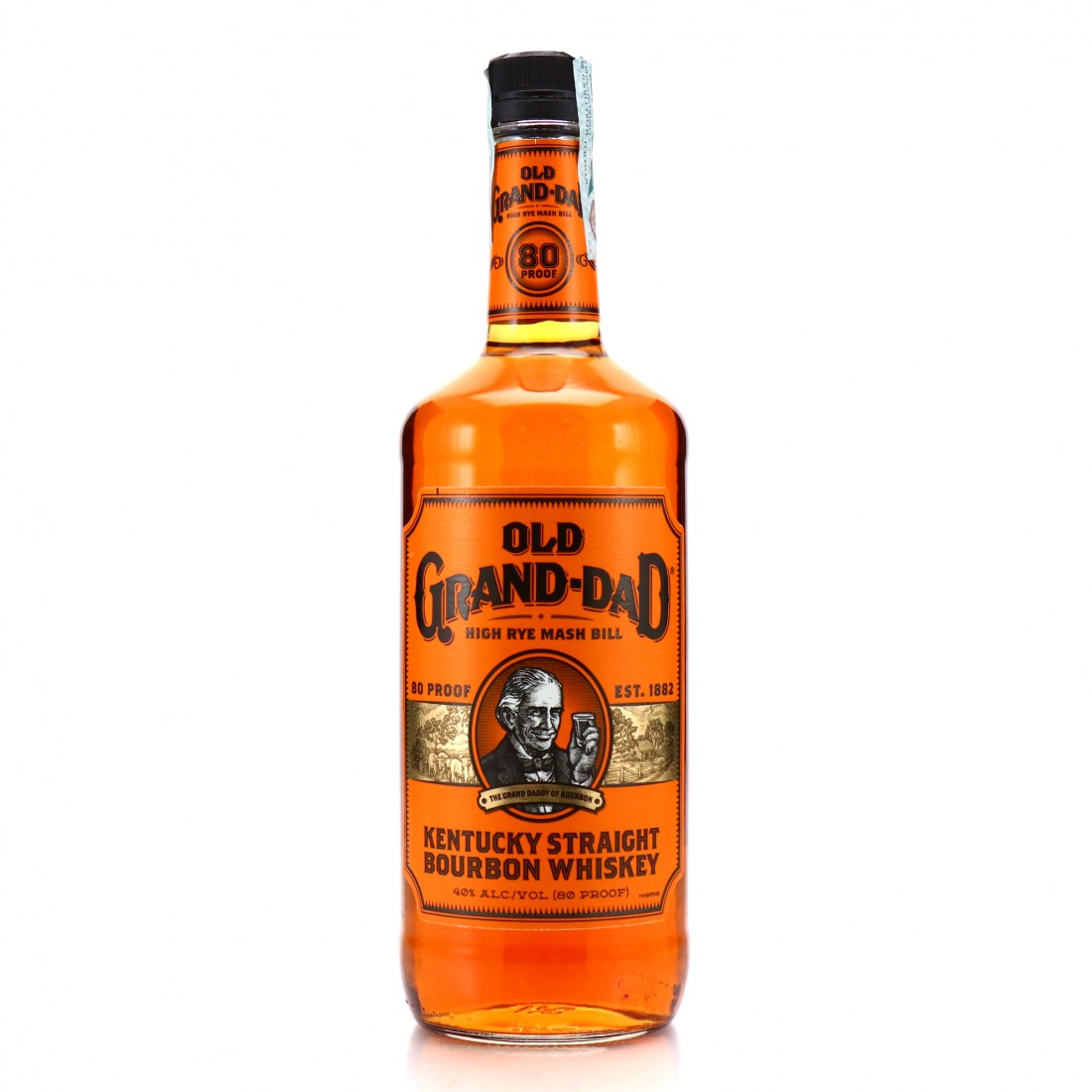 Old GrandDad Kentucky Straight Bourbon 1 Litre Whisky Auctioneer