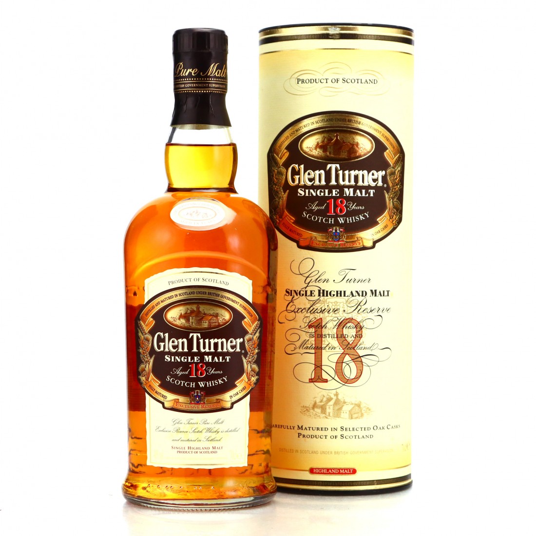 Glen Turner 18 Year Old Single Malt | Whisky Auctioneer