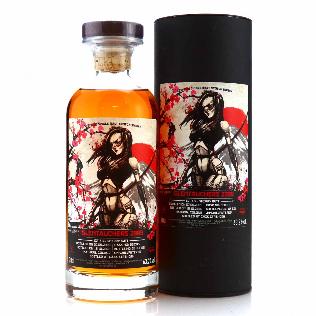 Glentauchers 2009 Signatory Vintage Samurai / Kirsch Whisky | Whisky ...