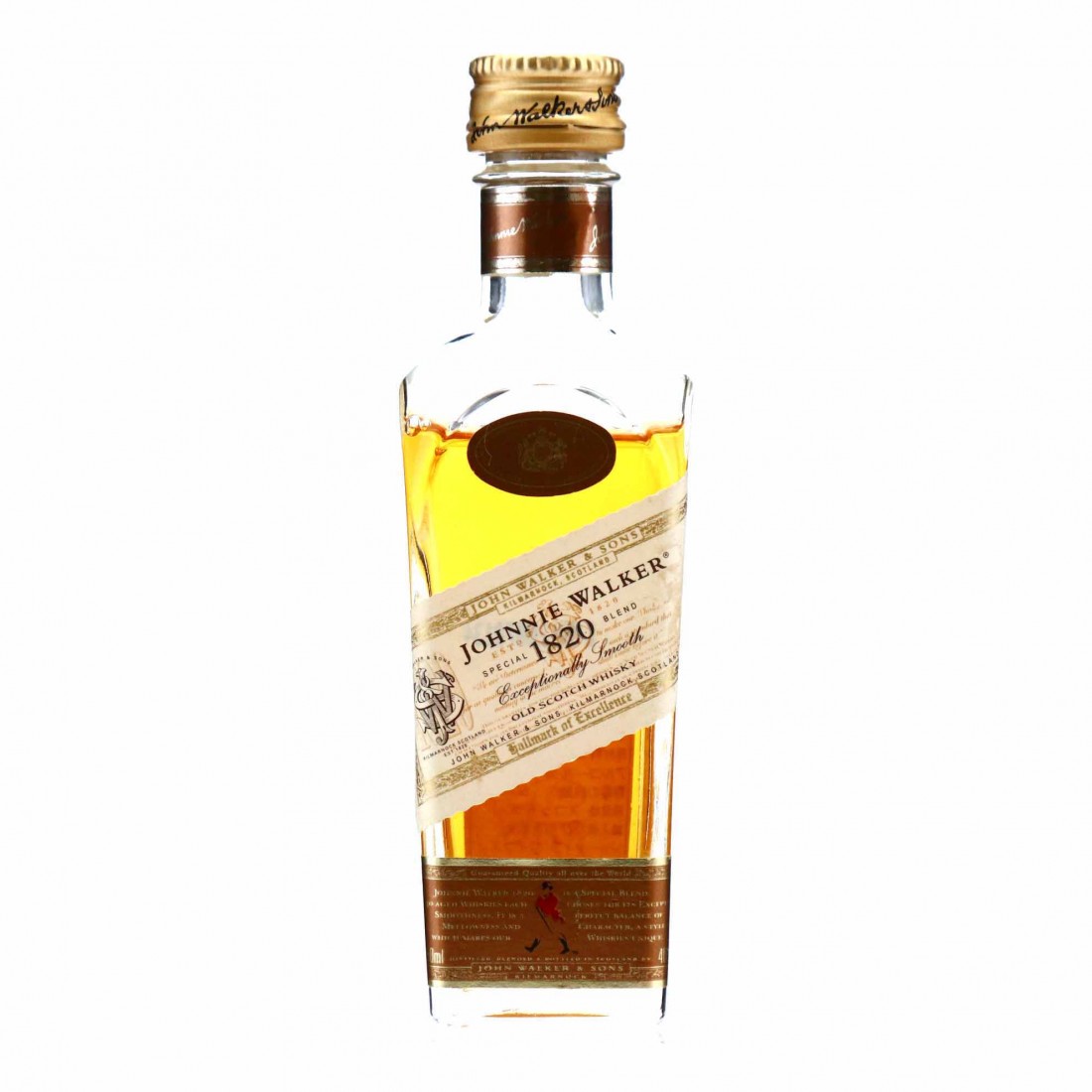 Johnnie Walker '1820' Miniature 5cl Whisky Auctioneer